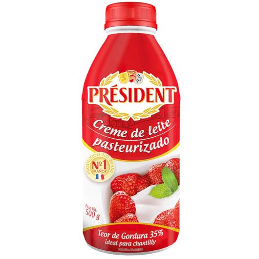 Creme de Leite President Pasteurizado 500g - Imagem em destaque