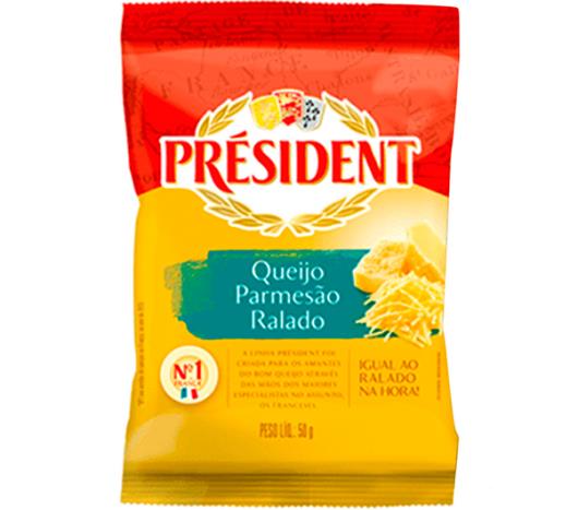 Queijo Parmesão Ralado President 50g - Imagem em destaque