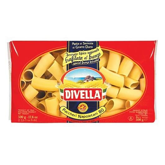 Macarrão Divella Paccheri Napolietani 80 500g - Imagem em destaque