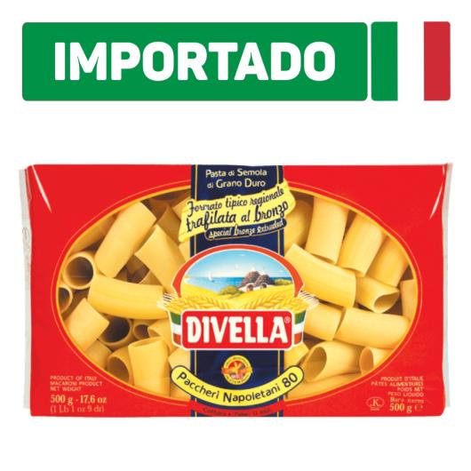 Macarrão Divella Paccheri Napolietani 80 500g - Imagem em destaque