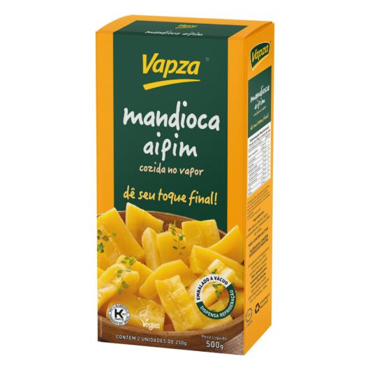 Mandioca Cozida no Vapor Vapza Caixa 500g - Imagem em destaque