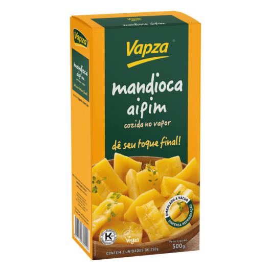 Mandioca Cozida no Vapor Vapza Caixa 500g - Imagem em destaque