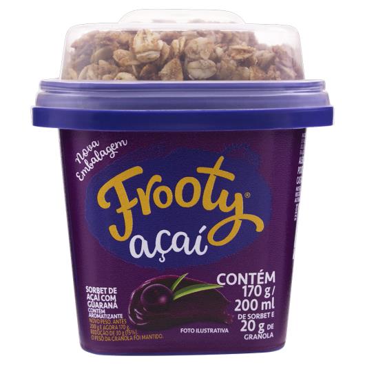 Açaí Frooty com Guaraná com Granola 200ml - Imagem em destaque