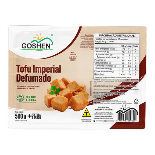Tofu Imperial Defumado Goshen Vegges 500g - Imagem em destaque
