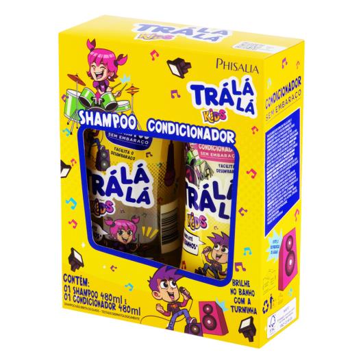 Kit Shampoo + Condicionador Trá Lá Lá Kids sem Embaraço 480ml Cada - Imagem em destaque