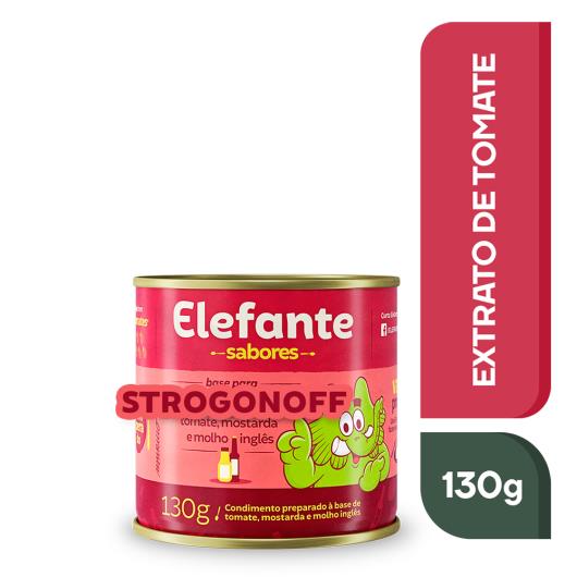 EXTRATO TOMATE ELEFANTE STROGONOFF LT 130G - Imagem em destaque