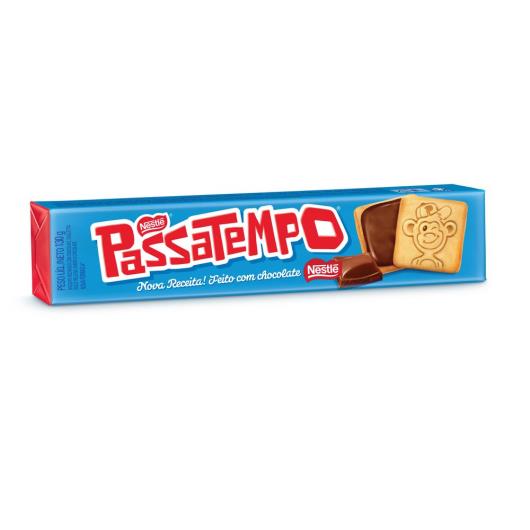 Biscoito Passatempo Recheado Chocolate 130g - Imagem em destaque