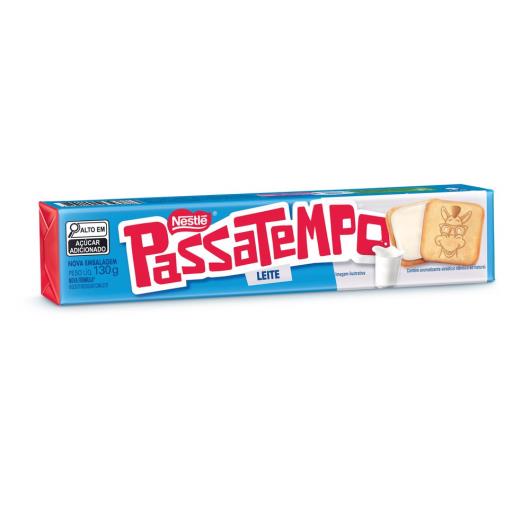 Biscoito PASSATEMPO Recheado Leite 130g - Imagem em destaque