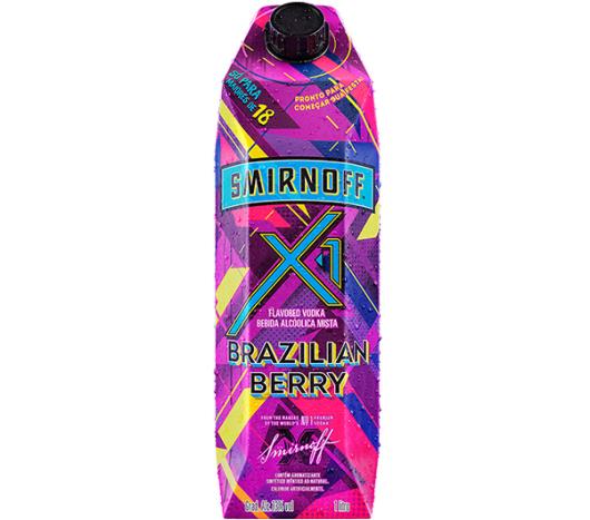 Bebida Mista Smirnoff Brazilian Berry 1L - Imagem em destaque