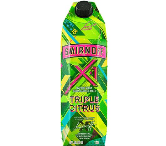 Bebida Mista Smirnoff Triple Citrus 1L - Imagem em destaque