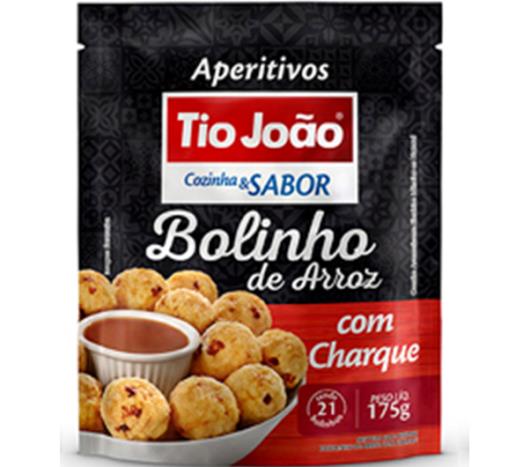 Bolinho Tio João Arroz com Charque 175g - Imagem em destaque