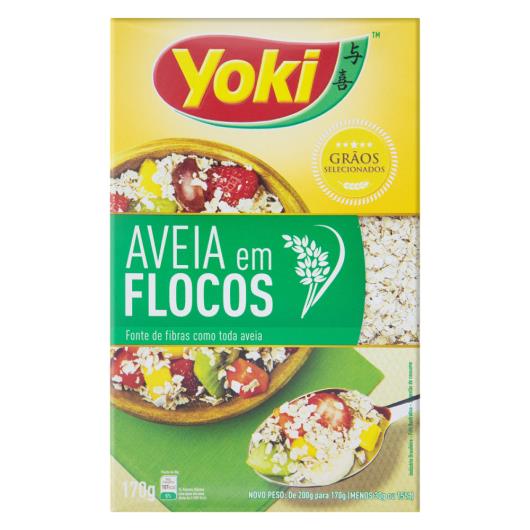 Aveia em Flocos Yoki Caixa 170g - Imagem em destaque