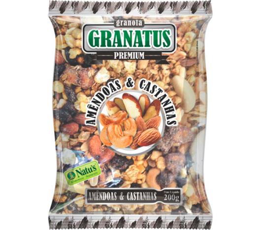 Granola Granutus Premium Amêndoas e Castanhas 200g - Imagem em destaque