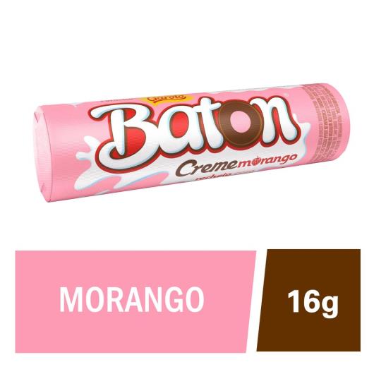 Chocolate GAROTO BATON Recheado Morango 16g - Imagem em destaque