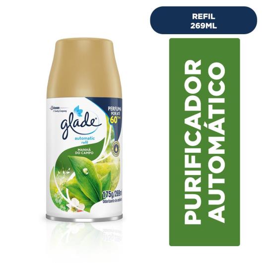 Desodorizador GLADE Automatic Spray Refil Manhã do Campo 269ml - Imagem em destaque