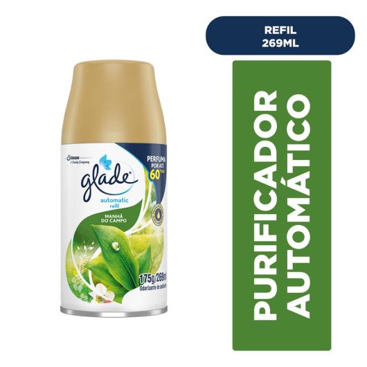 Desodorizador GLADE Automatic Spray Refil Manhã do Campo 269ml - Imagem em destaque