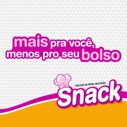 Papel Toalha Snack com 2 rolos 50 Folhas cada - Imagem em destaque