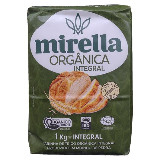 Farinha de Trigo Mirella Integral Orgânica 1kg - Imagem em destaque
