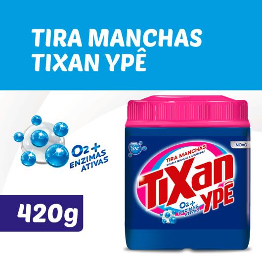 Tira Manchas Tixan Ypê em pó roupas Coloridas 420g - Imagem em destaque