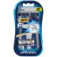 Aparelho de Barbear Bic Flex 3 Extra Suave Azul 2 unidades - Imagem 1000015036.jpg em miniatúra