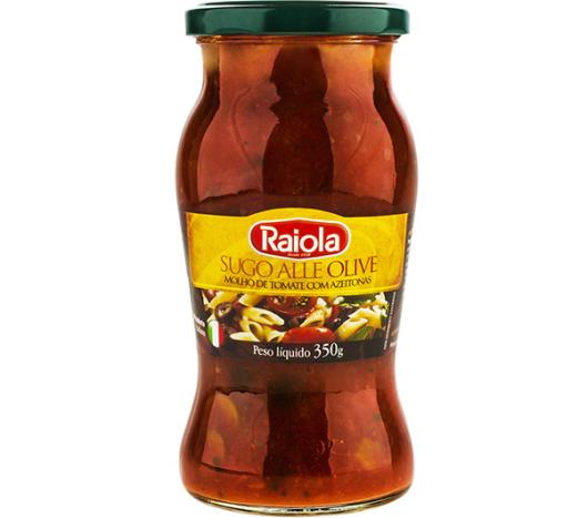 Molho de Tomate com Azeitonas Raiola 350g - Imagem em destaque