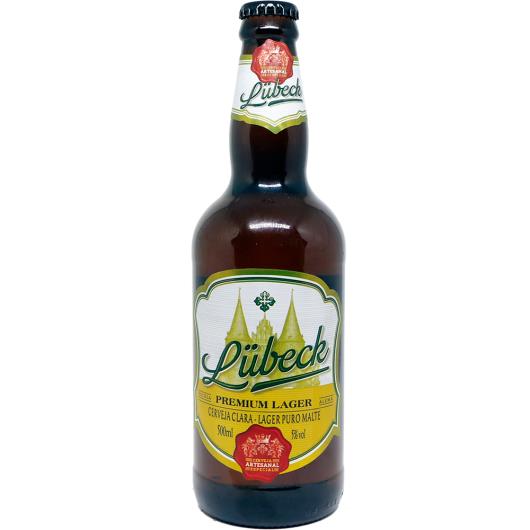 Cerveja Lubeck Premium Lager Garrafa 500ml - Imagem em destaque