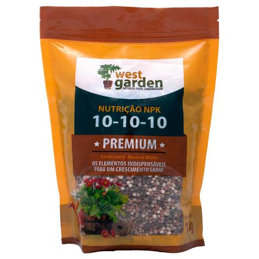 Fertilizante West Garden Granulado NPK 10 1KG - Imagem em destaque