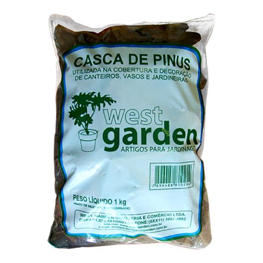 Casca de Pinus 1 Kg West Garden - Imagem em destaque