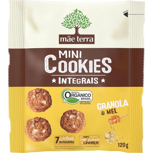 Cookies Orgânicos Mãe Terra Granola e Mel 120 GR - Imagem em destaque