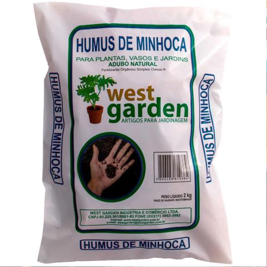 Humus De Minhoca 2 KG Premium West Garden - Imagem em destaque