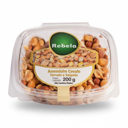 Amendoim torrado salgado Rebela Cavalo 200g - Imagem em destaque