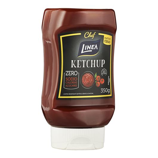 Ketchup Tradicional Zero Sódio Zero Açúcar Linea Chef Squeeze 350g - Imagem em destaque