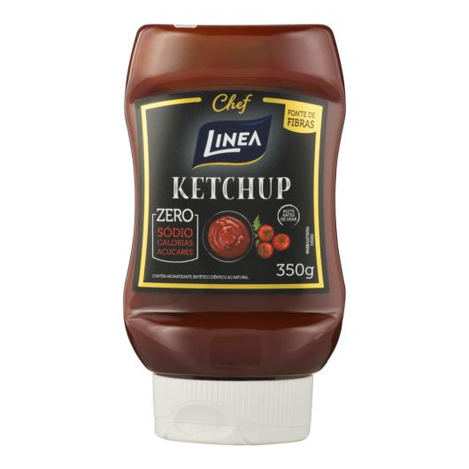 Ketchup Tradicional Zero Sódio Zero Açúcar Linea Chef Squeeze 350g - Imagem em destaque