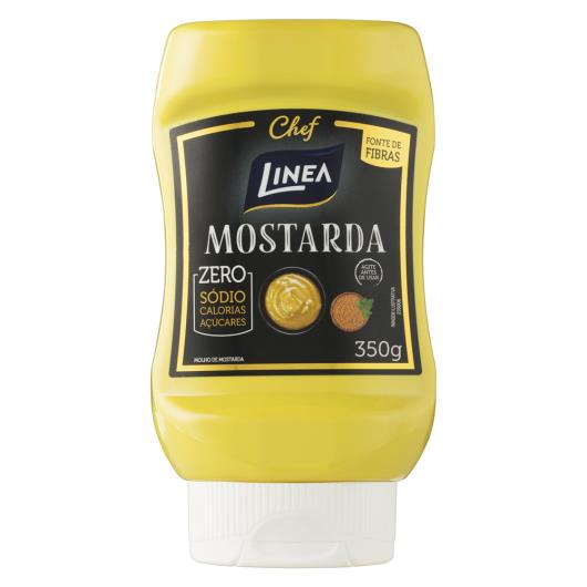 Mostarda Zero Sódio Zero Açúcar Linea Chef Squeeze 350g - Imagem em destaque