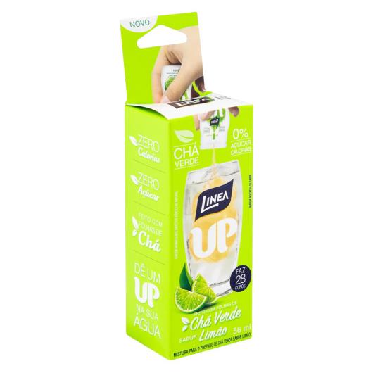 Mistura para Preparo de Chá Linea Up Verde Liimão Zero 56ml - Imagem em destaque