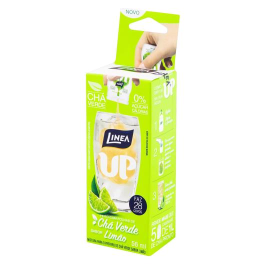 Mistura para Preparo de Chá Linea Up Verde Liimão Zero 56ml - Imagem em destaque