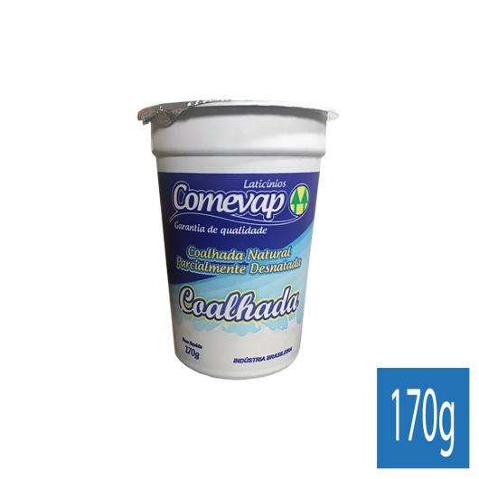 Coalhada Comevap Natural Desnatada 170g - Imagem em destaque