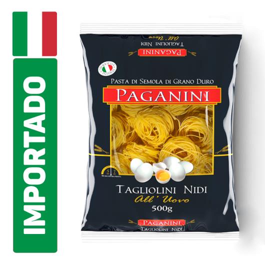 Macarrão de Sêmola com Ovos Grano Duro Tagliolini Nidi Paganini Pacote 500g - Imagem em destaque