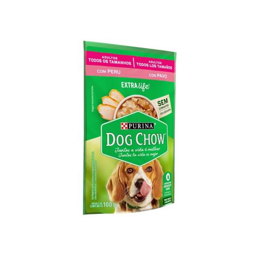 NESTLÉ® PURINA® DOG CHOW® ExtraLife® Ração Úmida para Cães Adultos de Todos os Tamanhos Peru 100g - Imagem em destaque