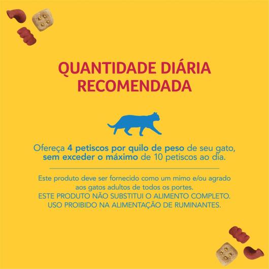 NESTLÉ® PURINA® FRISKIES® PARTY MIX Petisco para Gatos Adultos Camarão, Salmão e Atum 40g - Imagem em destaque