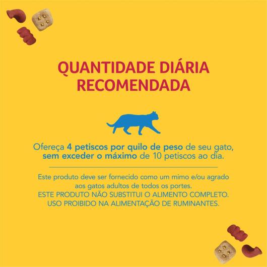 NESTLÉ® PURINA® FRISKIES® PARTY MIX Petisco para Gatos Adultos Camarão, Salmão e Atum 40g - Imagem em destaque