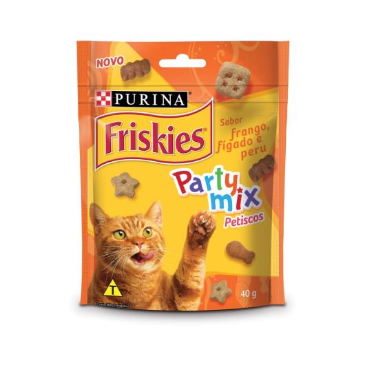 Petisco para gatos frango fígado e peru Friskies 40g - Imagem em destaque