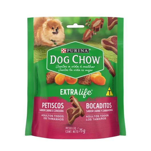 NESTLÉ® PURINA® DOG CHOW® Petiscos para Cães Adultos de Todos os Tamanhos Carne & Cenoura 75g - Imagem em destaque