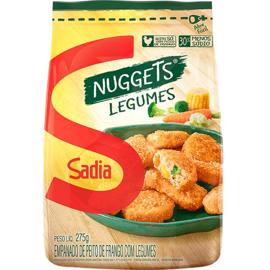 Nuggets Sadia Legumes 275g - Imagem em destaque