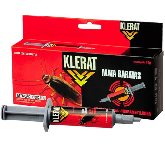 Inseticida Klerat Mata Baratas Gel 10g - Imagem em destaque