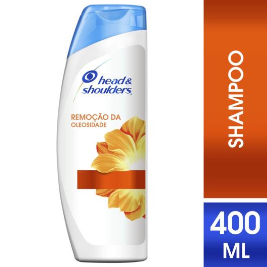Shampoo Head&Shoulders Anticaspas Remoção da oleosidade 400ml - Imagem em destaque