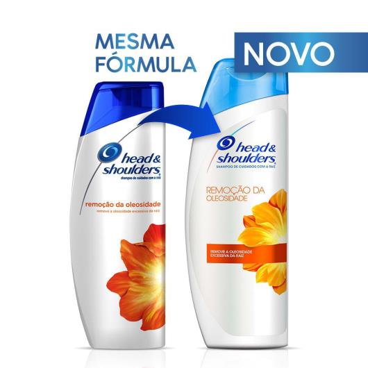 Shampoo Head&Shoulders Anticaspas Remoção da oleosidade 400ml - Imagem em destaque