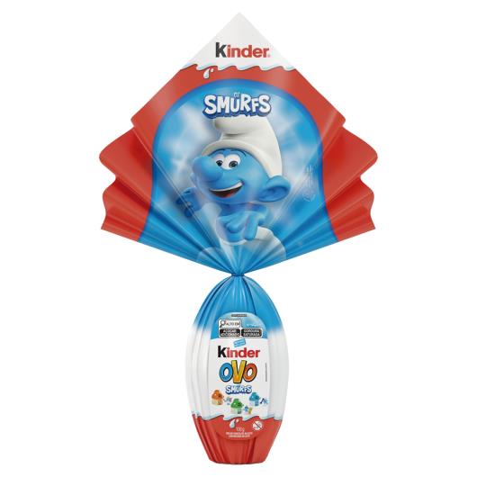 Kinder Ovo de Páscoa Smurfs 100g Vem com Surpresa - Imagem em destaque