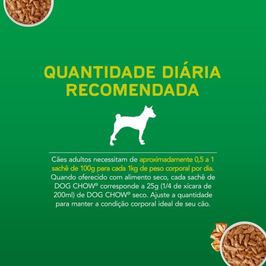 Ração Úmida DOG CHOW Cães Adultos Frango 100g - Imagem em destaque