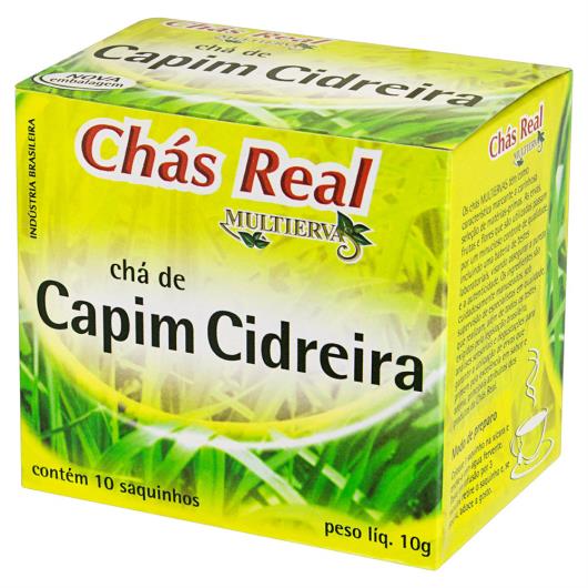 Chá Capim-Cidreira Chás Real Caixa 10g 10 Unidades - Imagem em destaque